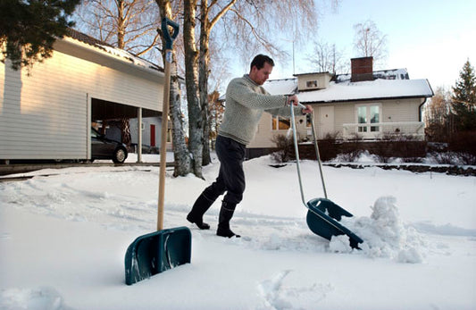 new Masi Snow Max Snow pusher Shovel made in Finland. Now shipping in the USA and Canada