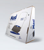 Masi snow Max snow pusher shovel - -snow scoop - Masi Snow Max Ergonomic Adjustable   Snow Pusher , no lifting made in Finland Nordic quality standards,best in class - Worldprimoshop