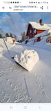 Masi snow Max snow pusher shovel - -snow scoop - Masi Snow Max Ergonomic Adjustable   Snow Pusher , no lifting made in Finland Nordic quality standards,best in class - Worldprimoshop