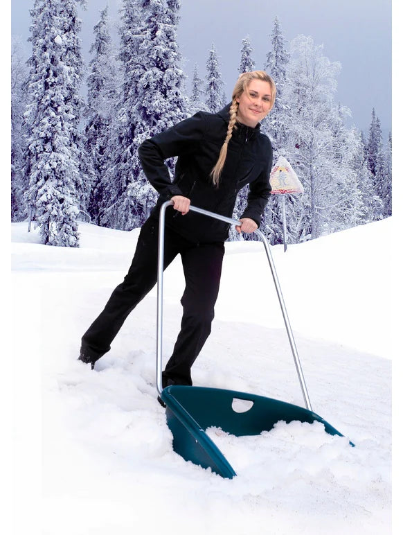 Masi Snow Max Ergonomic Adjustable   Snow Pusher , no lifting made in Finland Nordic quality standards,best in class